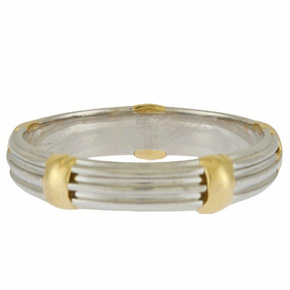 CHRISTIAN DIOR Platinum Dior Ring BRJ09000000073040 US Size 7.25 #55 - Picture 4 of 5